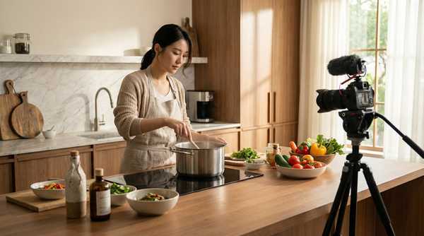 国产自拍美食视频